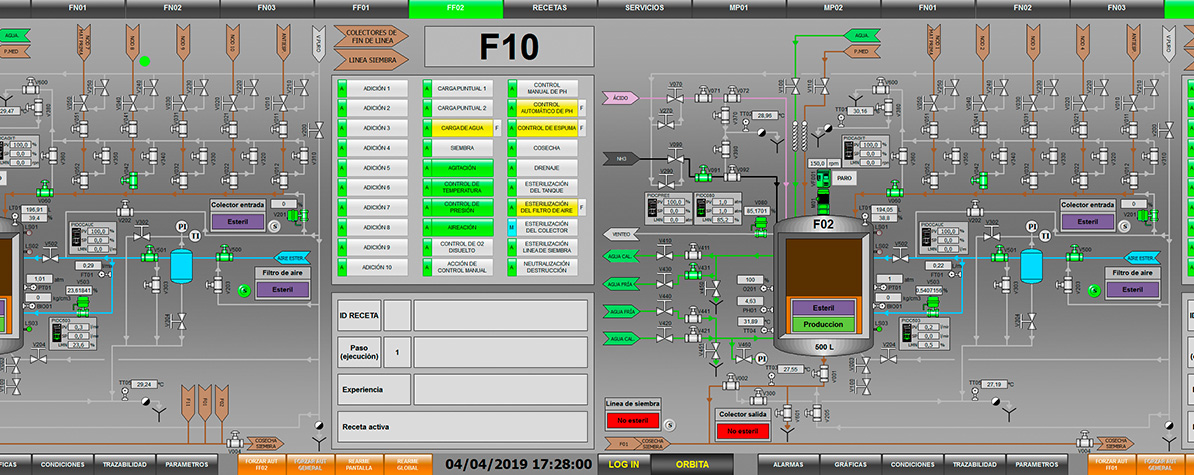 Desarrollo sistema SCADA