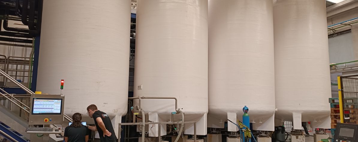 Nueva área de formulación y envasado