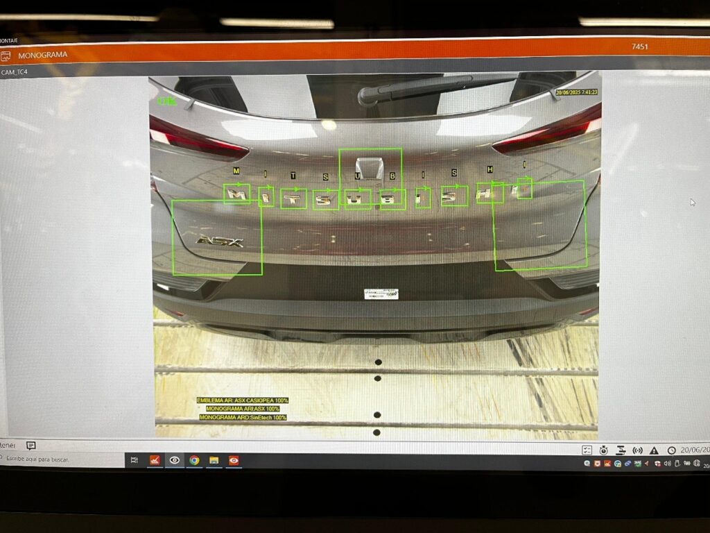 Inspección automática Grupo Renault - Órbita Ingeniería - Visión Artificial.