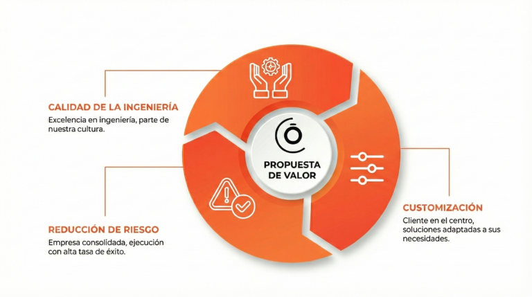 Propuesta de valor Órbita Ingeniería - Ingeniería de procesos industriales