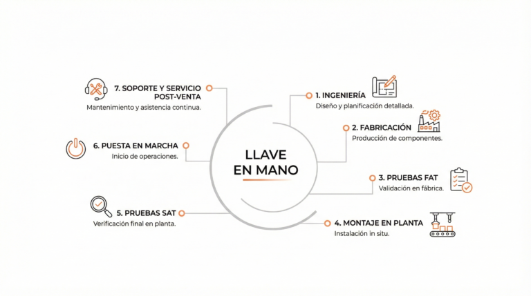 Proyectos llave en mano | Órbita Ingeniería | Ingeniería de procesos industriales